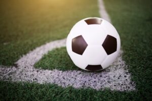Fotboll på plan